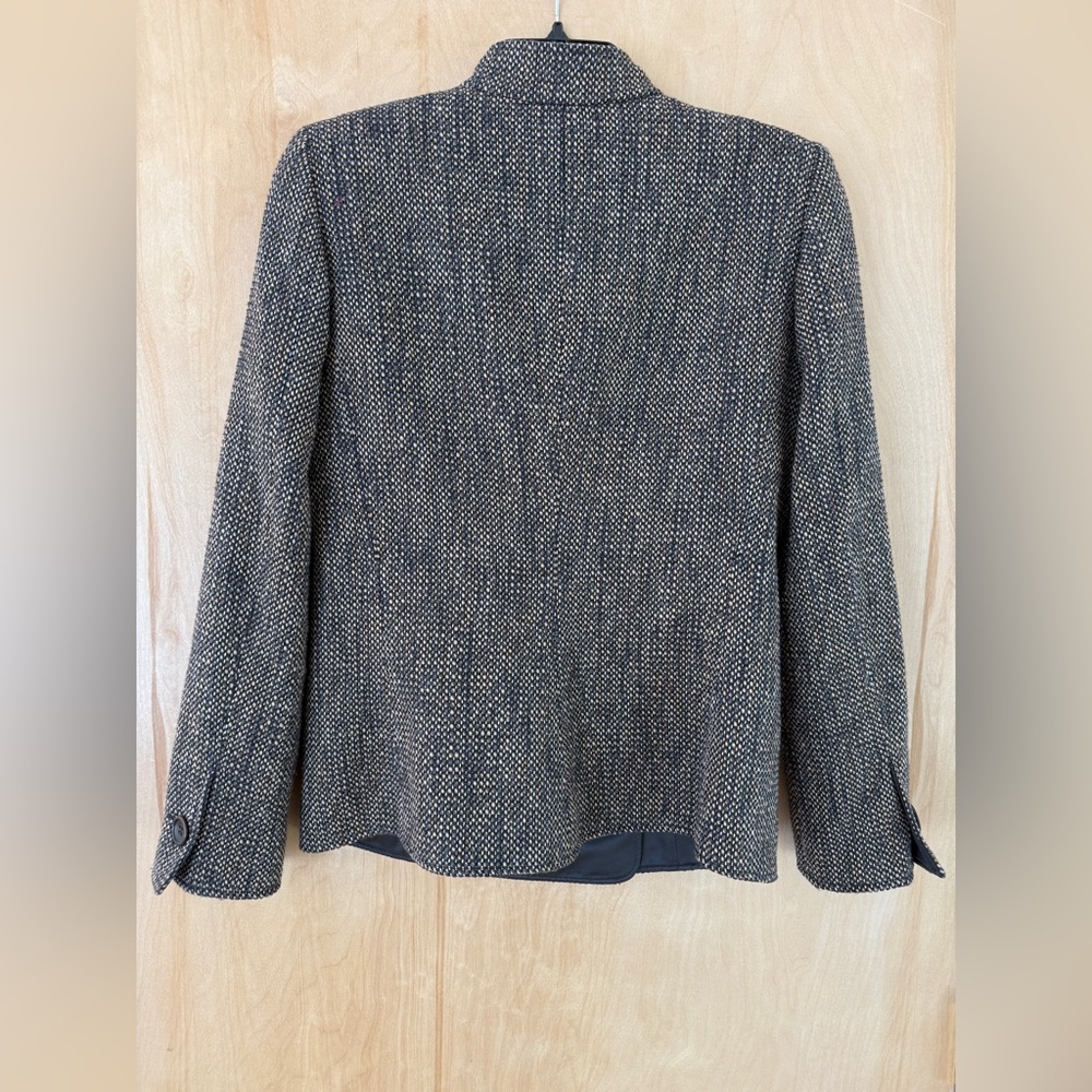 Armani Collezioni Women's Black Tweed Jacket - Picture 11 of 15